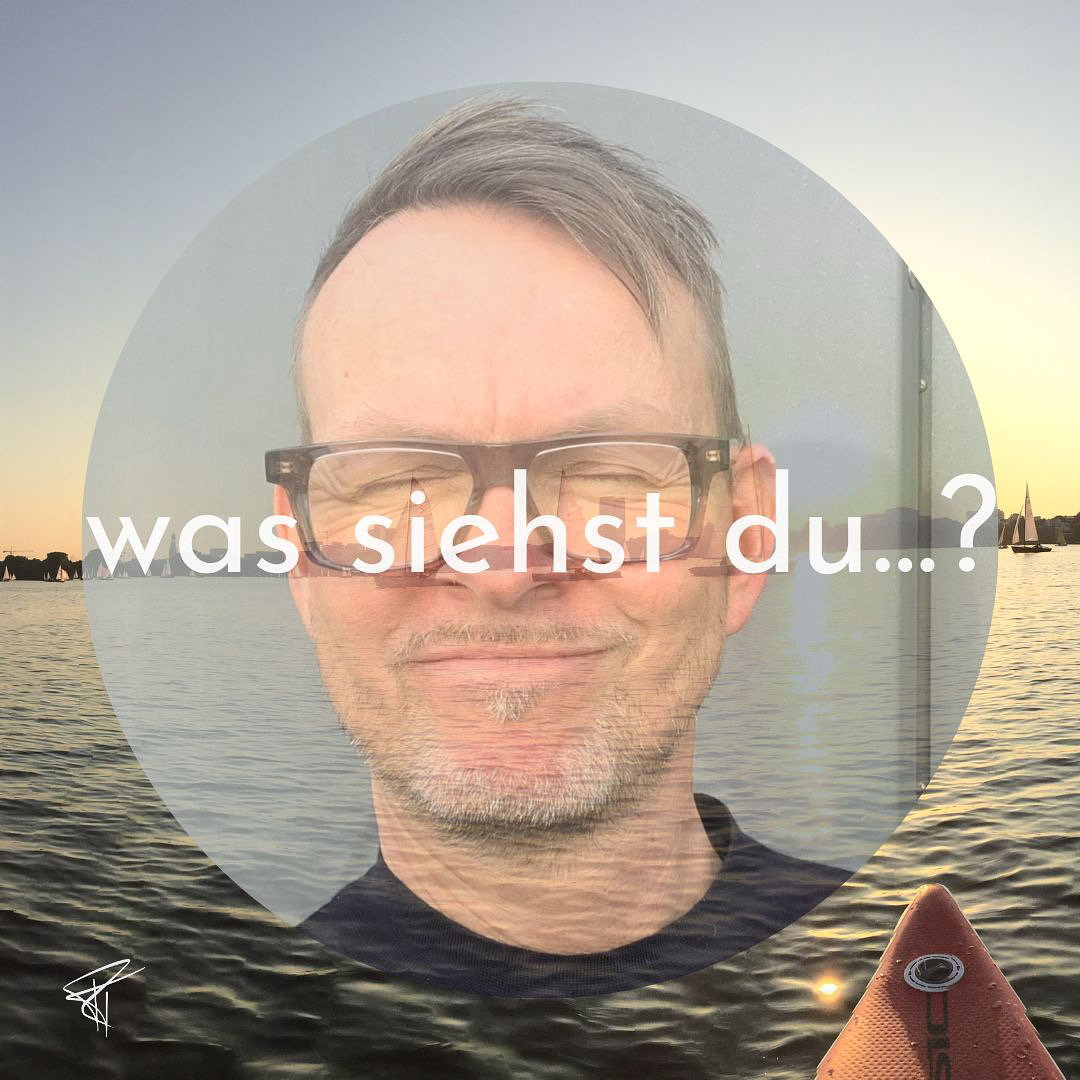 Abendstimmung auf der Hamburger Außenalster - und Men's Coach Ralf Tiedemann fragt: Was siehst du, wenn du die Augen schließt...?